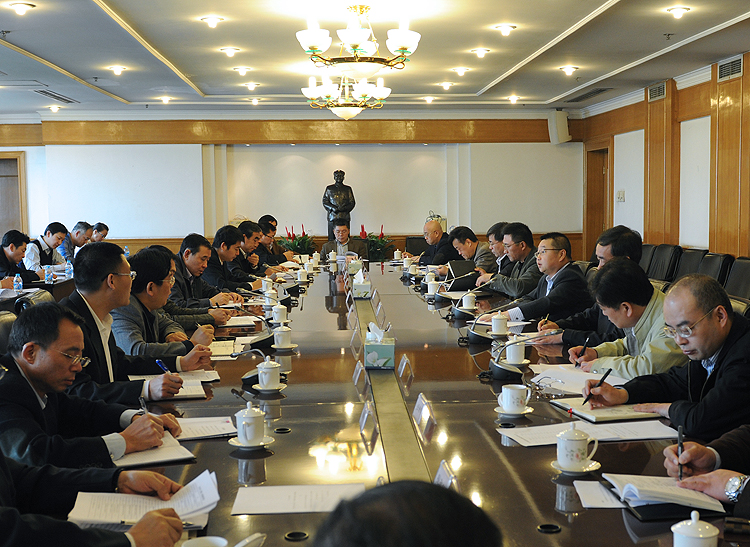 胡静林:高质量完成建议提案办理工作