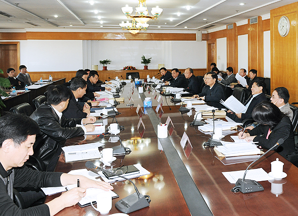 谢旭人部长主持召开国务院关税税则委员会第六