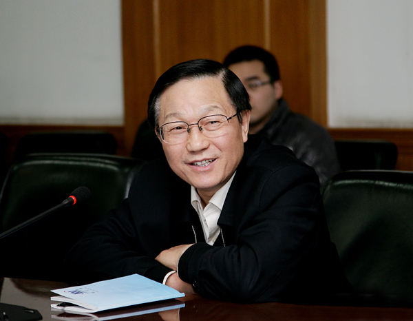 谢旭人部长、胡静林部长助理参加财政部办公厅