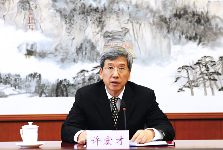 许宏才出席深圳市政府在香港发行离岸人民币地方政府债券发布会